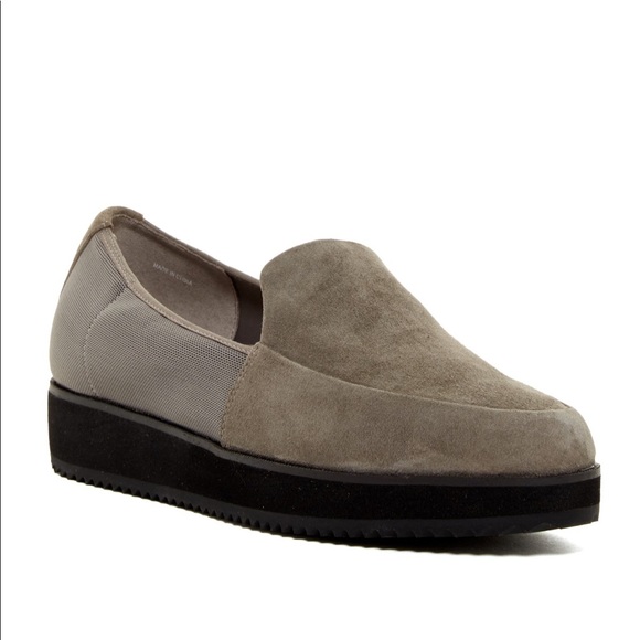 Eileen Fisher Dell Suede Loafer 9